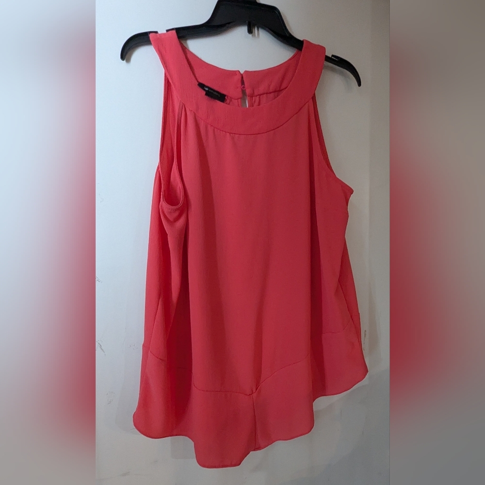 Hi neck dressy blouse AB Studio XL like New